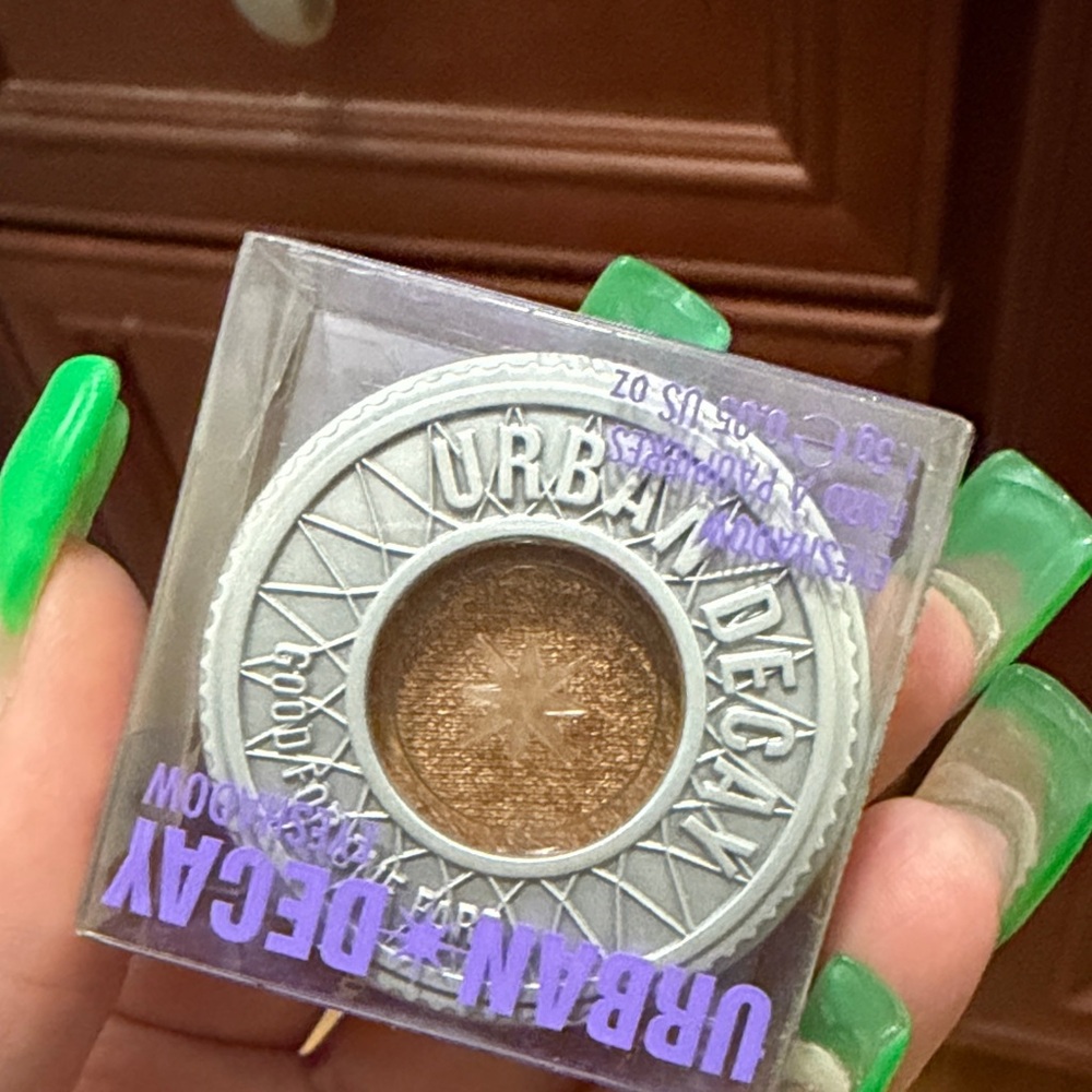 Urban Decay Baked Shimmer Metallic Bronze Eyeshadow vintage original case - Picture 4 of 5